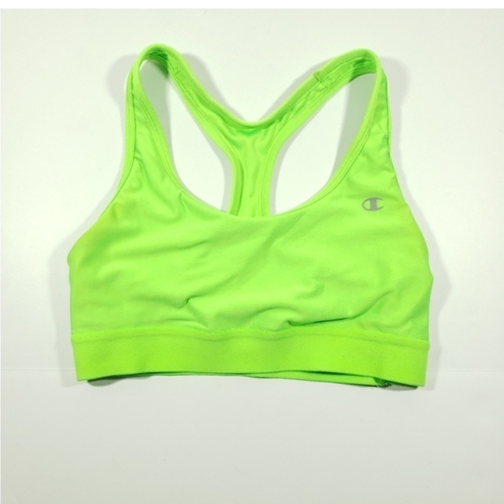 Champion | neon green racerback sports bra​​